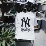  Áo Thun MLB Ny Yankees 3ATSB1843-50WHS Màu Trắng Chính Hãng 