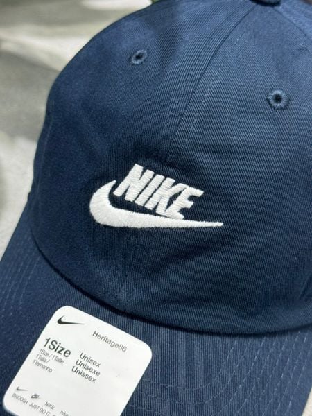  Mũ Nón NIKE Navy Logo Chữ I 913011-451 Hàng Chính Hãng 