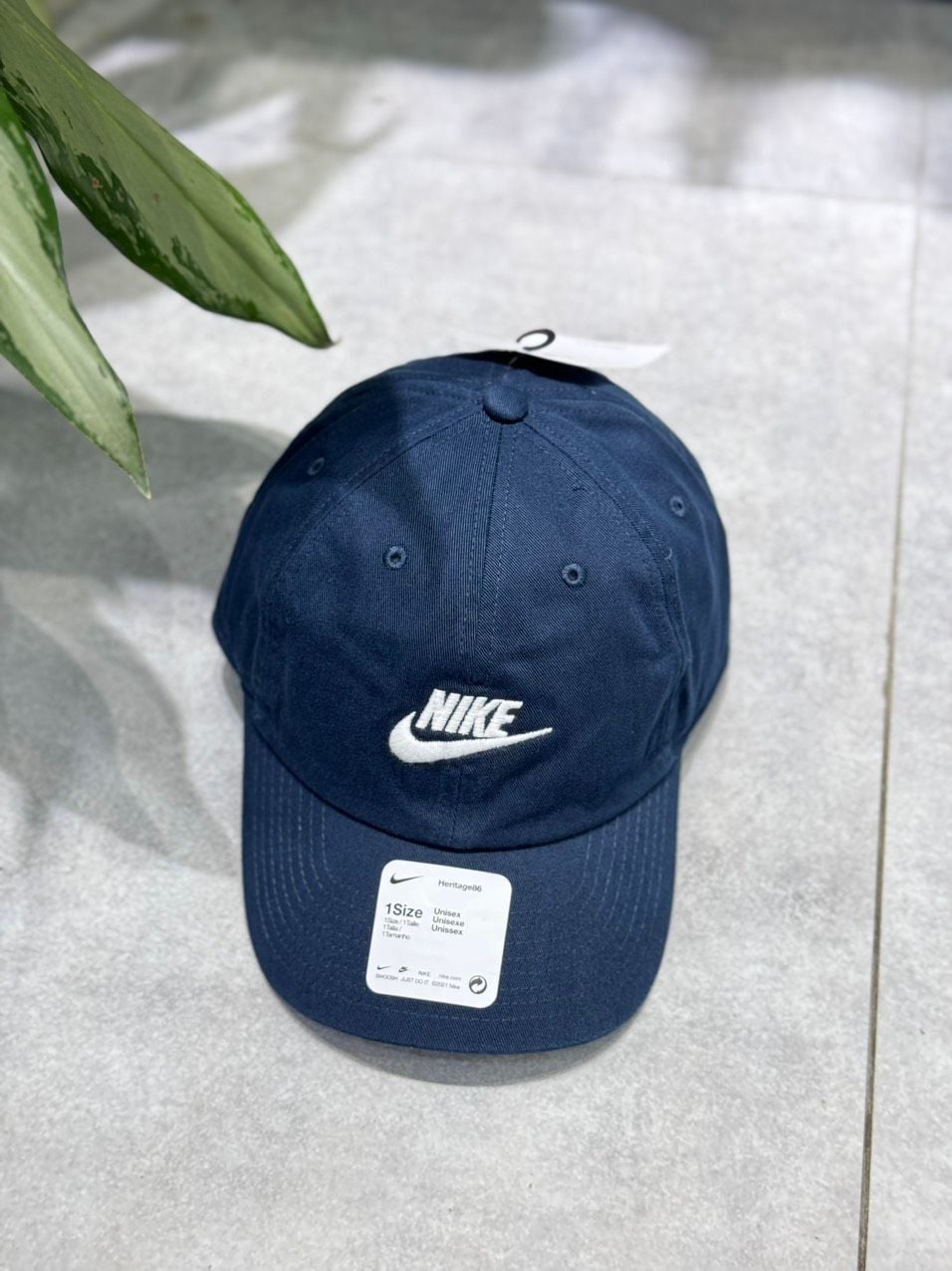  Mũ Nón NIKE Navy Logo Chữ I 913011-451 Hàng Chính Hãng 