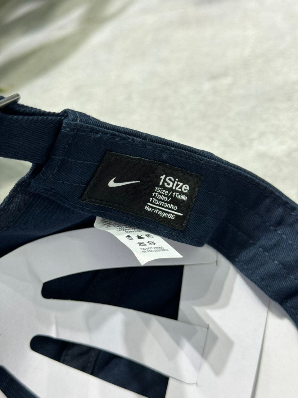  Mũ Nón NIKE Navy Logo Chữ I 913011-451 Hàng Chính Hãng 