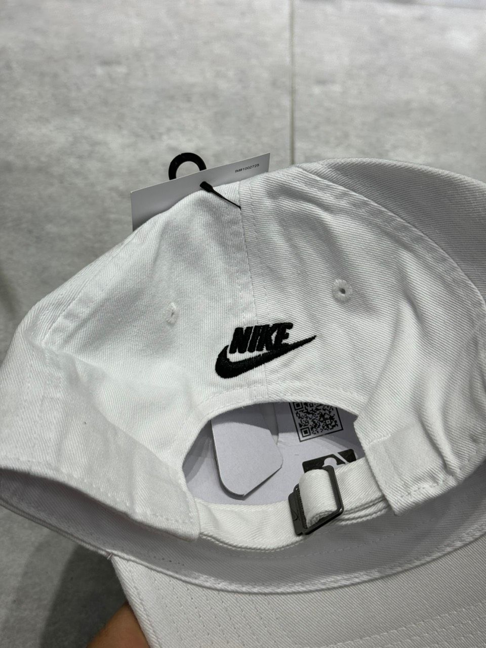  Mũ Nón Lưỡi Trai NlKE - JUST DO IT - TRẮNG I CQ9512-100 Chính Hãng 