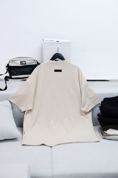  Áo Fear Of God Màu Seal Logo Chữ Nhỏ SS2024 Hàng Chính Hãng 