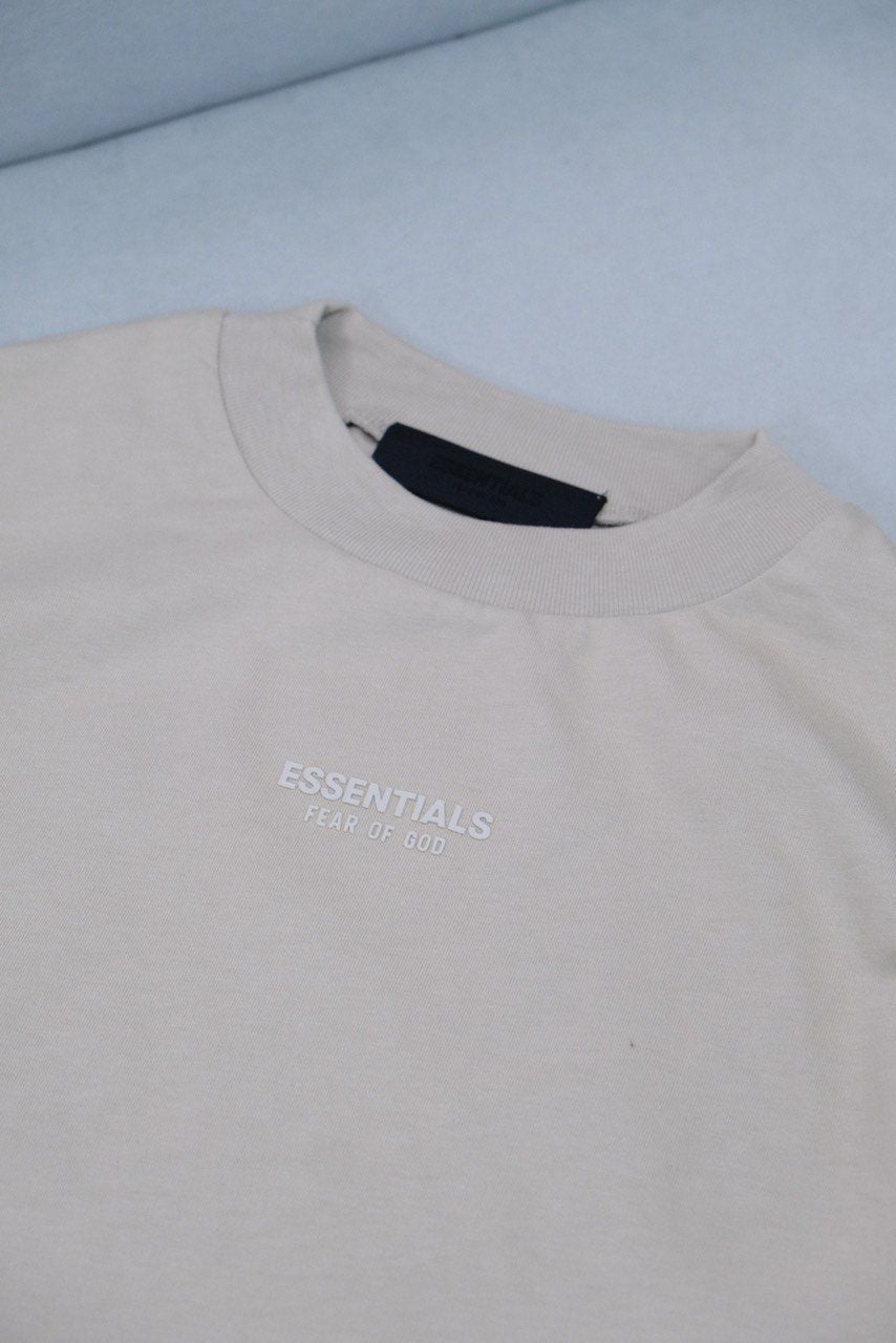  Áo Fear Of God Màu Seal Logo Chữ Nhỏ SS2024 Hàng Chính Hãng 