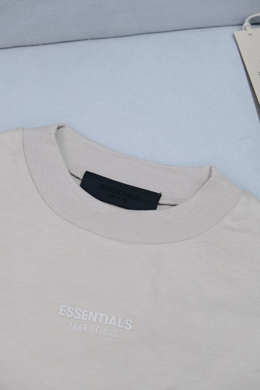  Áo Fear Of God Màu Seal Logo Chữ Nhỏ SS2024 Hàng Chính Hãng 