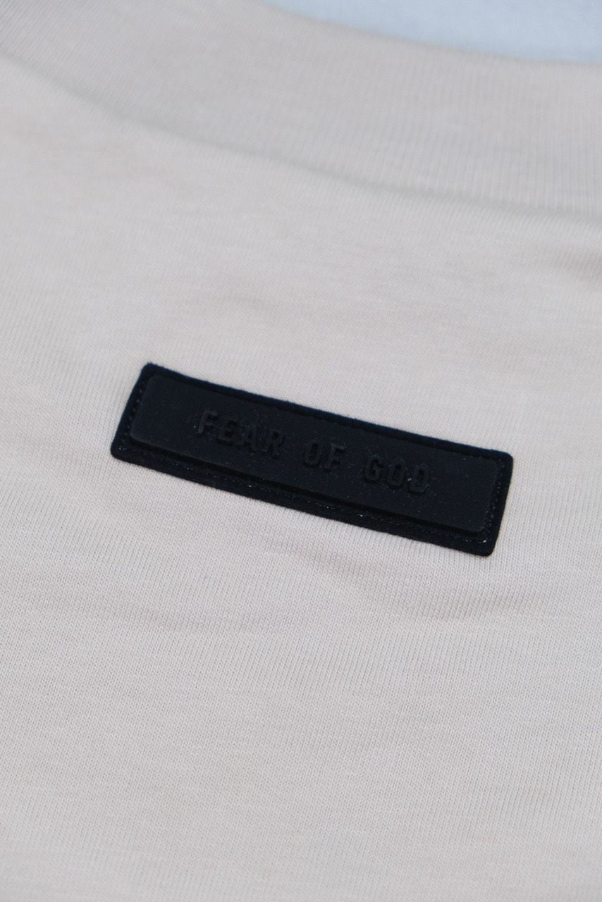  Áo Fear Of God Màu Seal Logo Chữ Nhỏ SS2024 Hàng Chính Hãng 