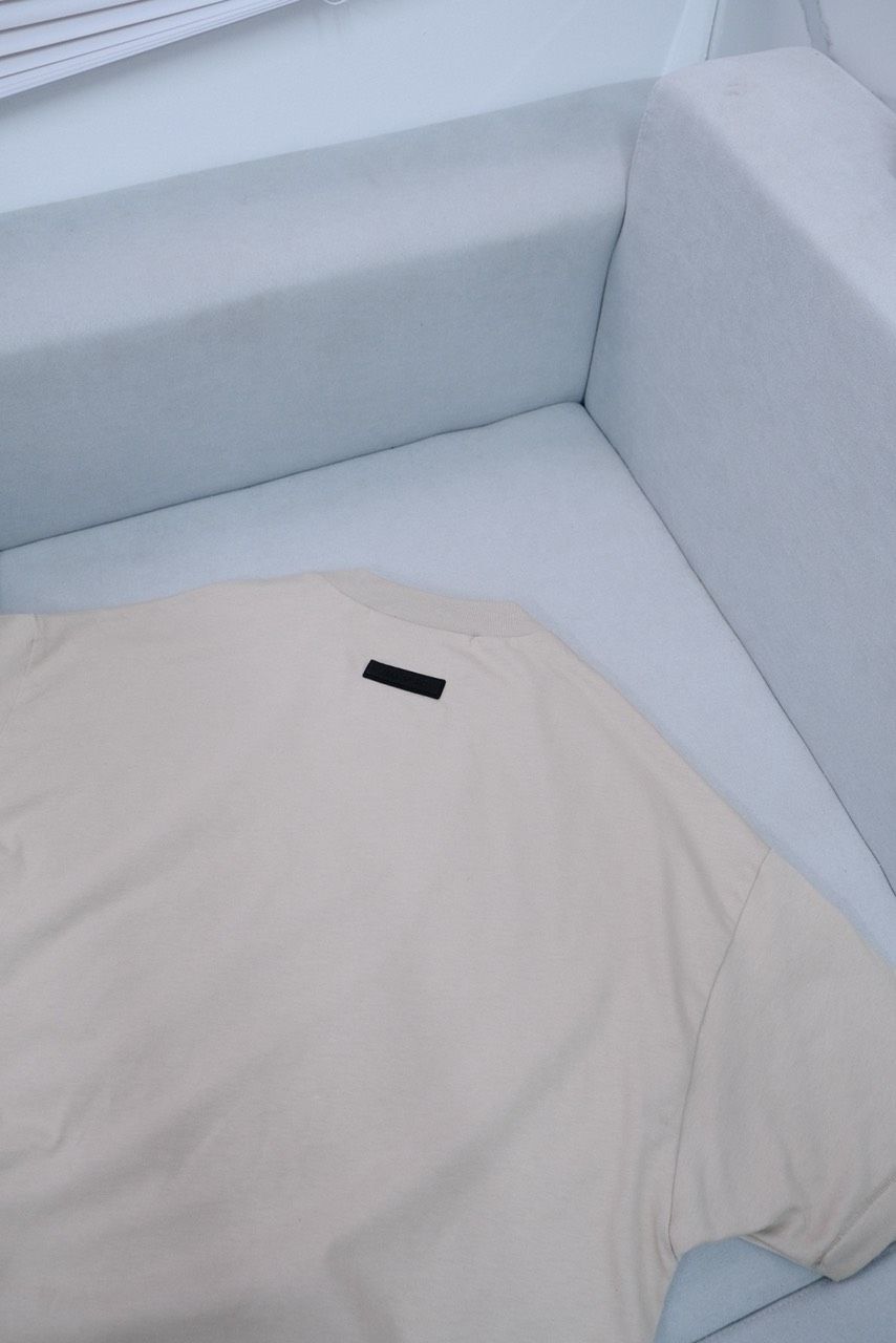  Áo Fear Of God Màu Seal Logo Chữ Nhỏ SS2024 Hàng Chính Hãng 