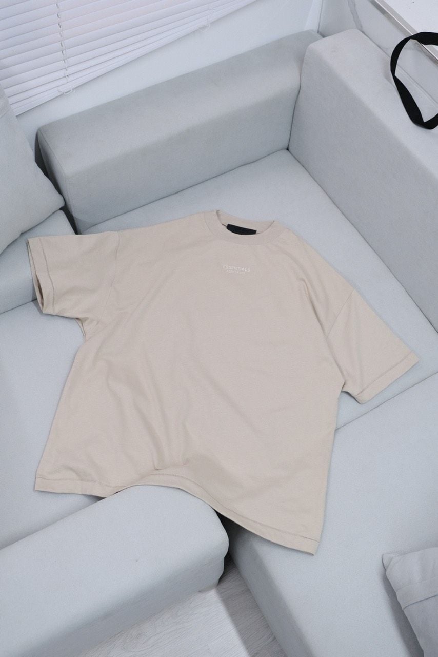  Áo Fear Of God Màu Seal Logo Chữ Nhỏ SS2024 Hàng Chính Hãng 