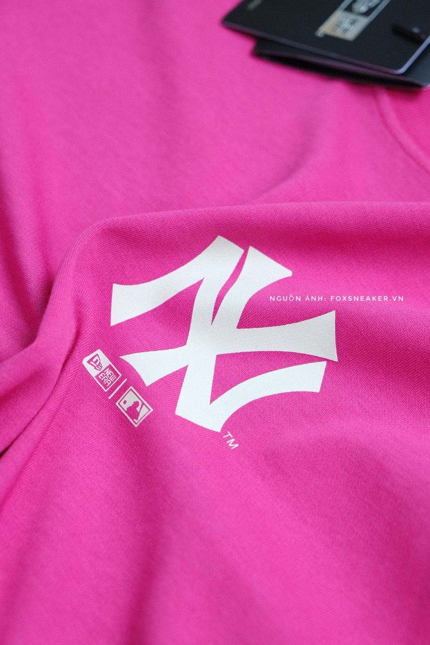  SALE - Áo Thun New Era 1906 Hồng I 14187344 Hàng Chính Hãng 