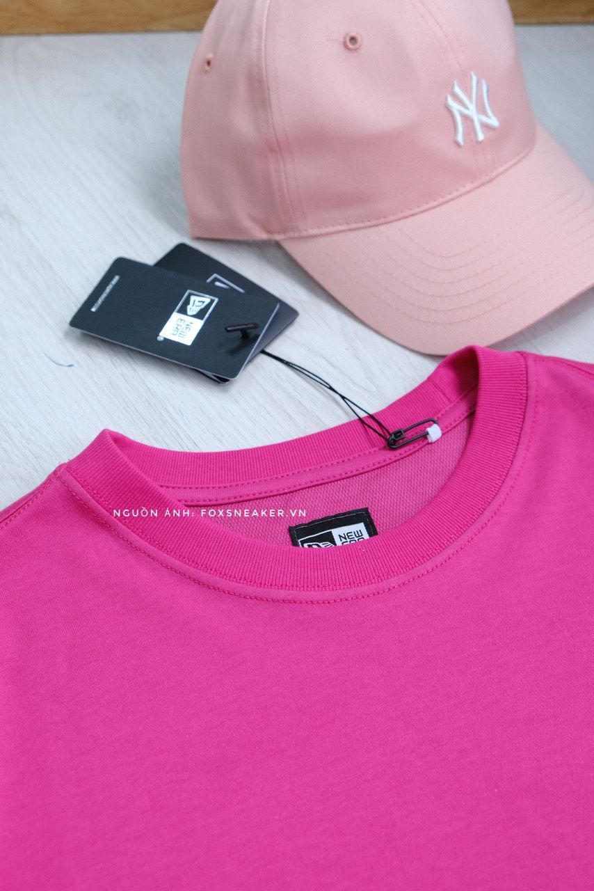  SALE - Áo Thun New Era 1906 Hồng I 14187344 Hàng Chính Hãng 