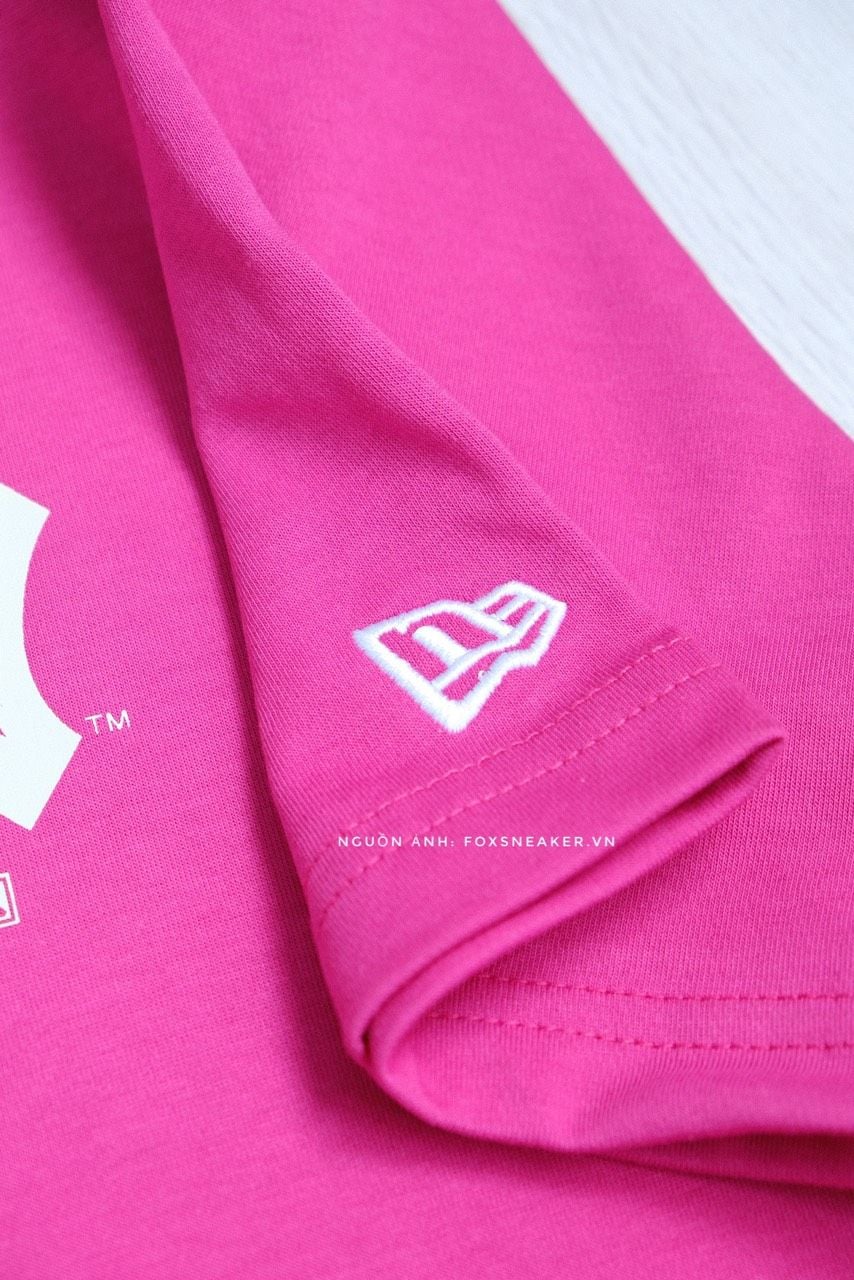  SALE - Áo Thun New Era 1906 Hồng I 14187344 Hàng Chính Hãng 