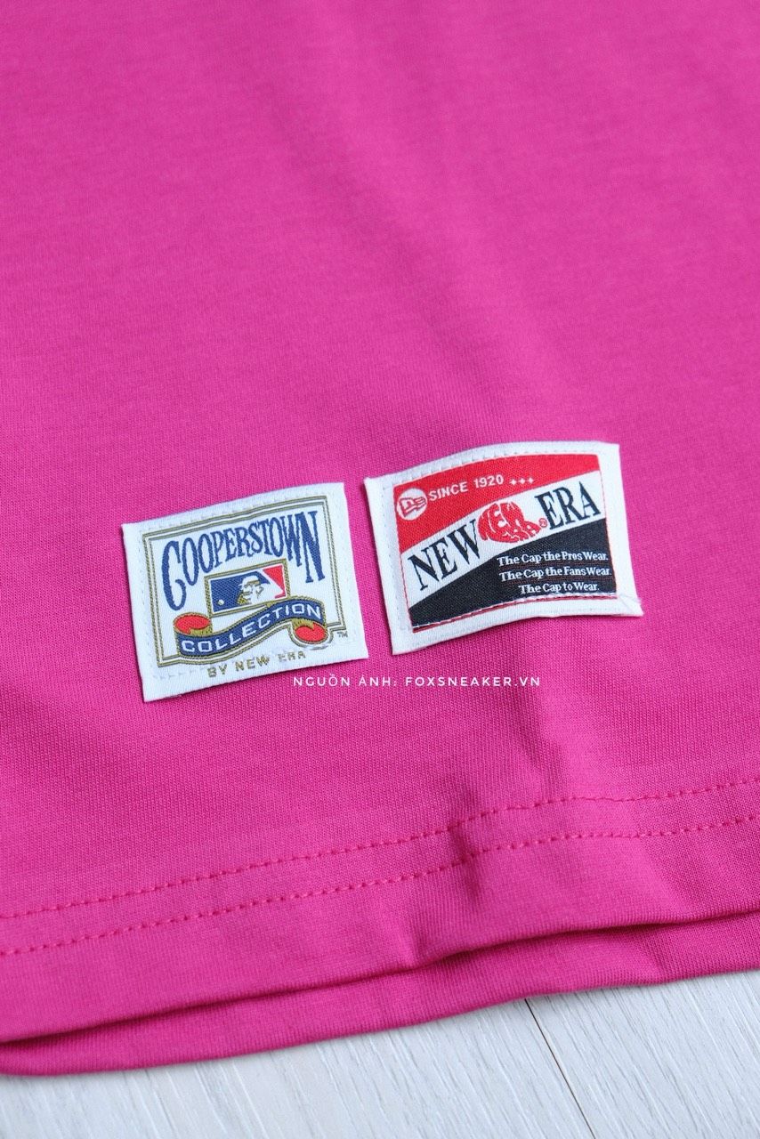  SALE - Áo Thun New Era 1906 Hồng I 14187344 Hàng Chính Hãng 