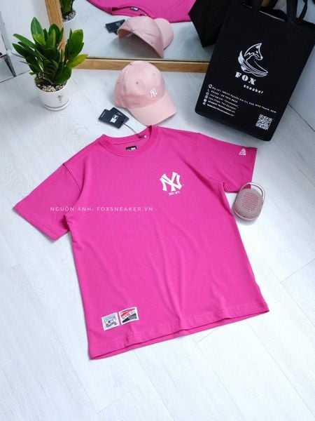  SALE - Áo Thun New Era 1906 Hồng I 14187344 Hàng Chính Hãng 