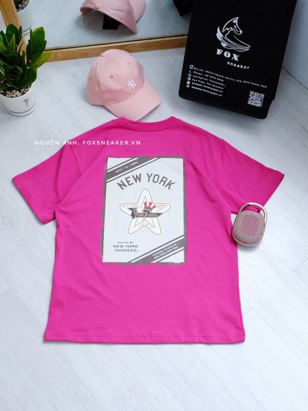  SALE - Áo Thun New Era 1906 Hồng I 14187344 Hàng Chính Hãng 