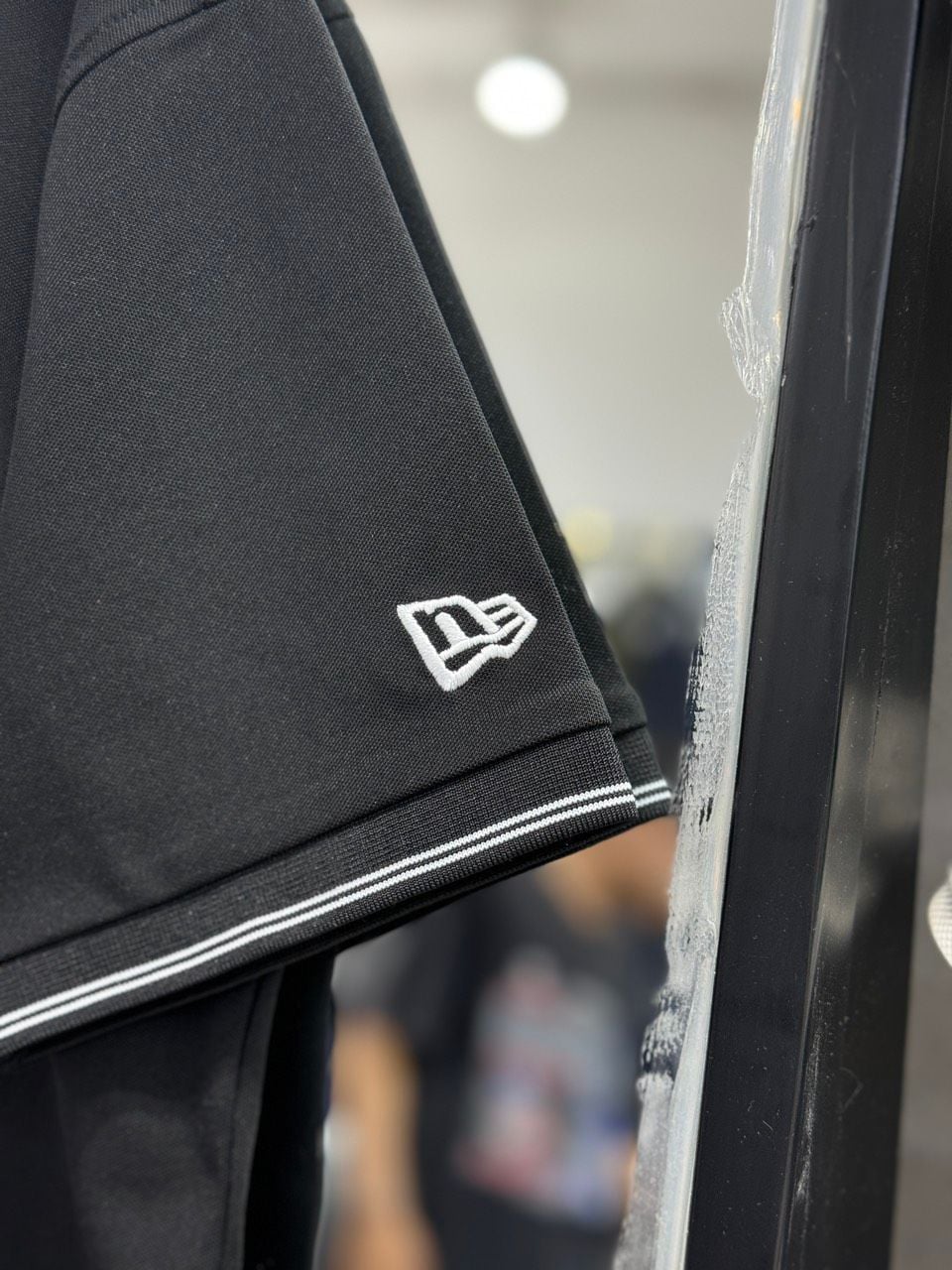  Áo Polo Ny Đen Viền Trắng I 14187361 Hàng Chính Hãng 