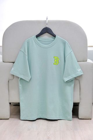 Áo Thun New Era B Xanh Kem I 14341310 Hàng Chinh Hãng