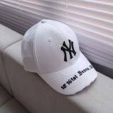  Mũ Nón MLB Ny Trắng Rách Hàng Chính Hãng 