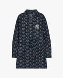  Đầm sơ mi denim tay dài Monogram MLB | 3FDDM0734 Chính Hãng 