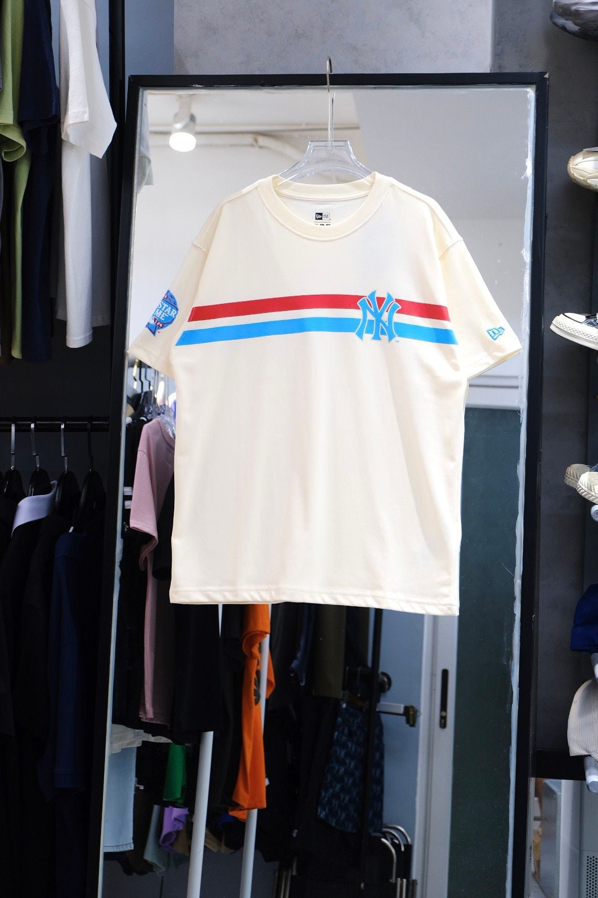  Áo Thun New Era NY All Star Kem I 14380971 Hàng Chính Hãng 