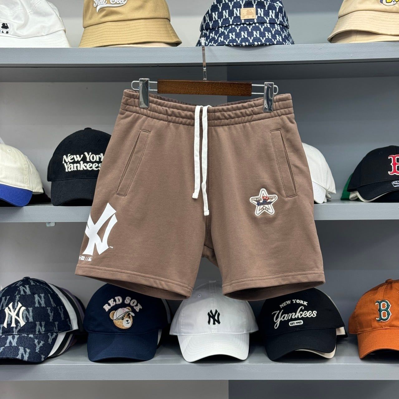  Quần Short New Era Ny Sườn Nâu I 14187412 Hàng Chính Hãng 