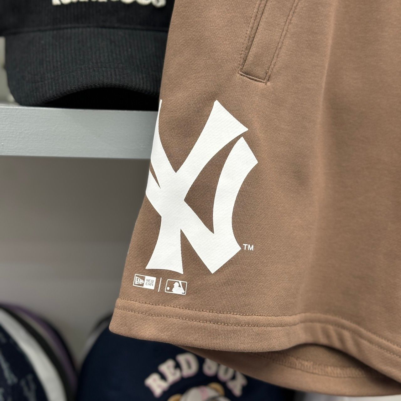  Quần Short New Era Ny Sườn Nâu I 14187412 Hàng Chính Hãng 