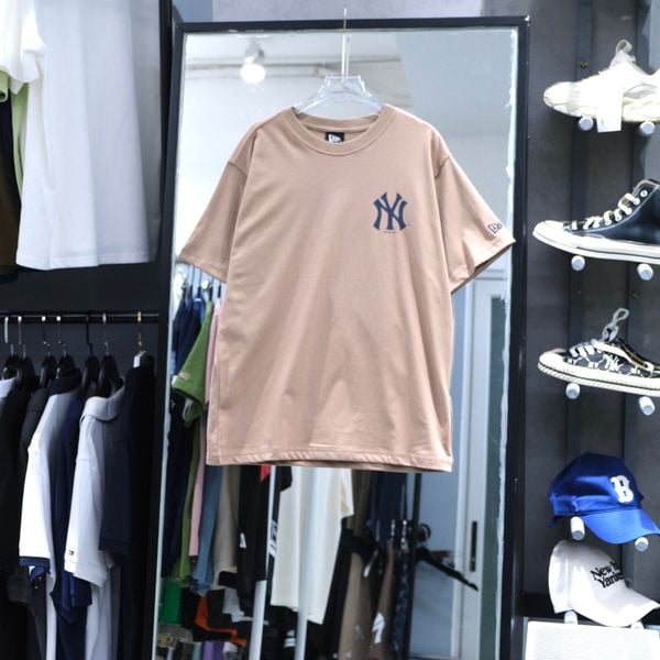  SALE - Áo Thun New Era Cây Kem Khaki I 14363711 Hàng Chính Hãng 