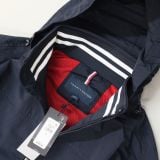  Áo Khoác Tommy Hilfiger Nylon Plain Logo Navy I 78J3041 410 Hàng Chính Hãng 