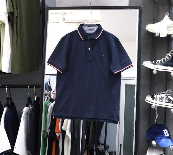  Áo Polo Tommy Hilfiger Basic Navy I 6800358202 Hàng Chính Hãng 