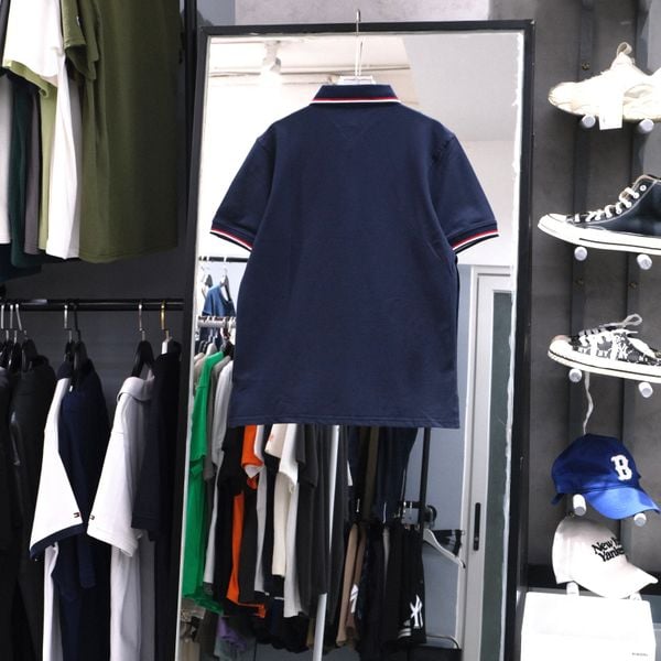  Áo Polo Tommy Hilfiger Basic Navy I 6800358202 Hàng Chính Hãng 