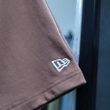  SALE - Áo Thun New Era La Hồng Tay Nâu I 14385045 Hàng Chính Hãng 