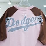  SALE - Áo Thun New Era La Hồng Tay Nâu I 14385045 Hàng Chính Hãng 