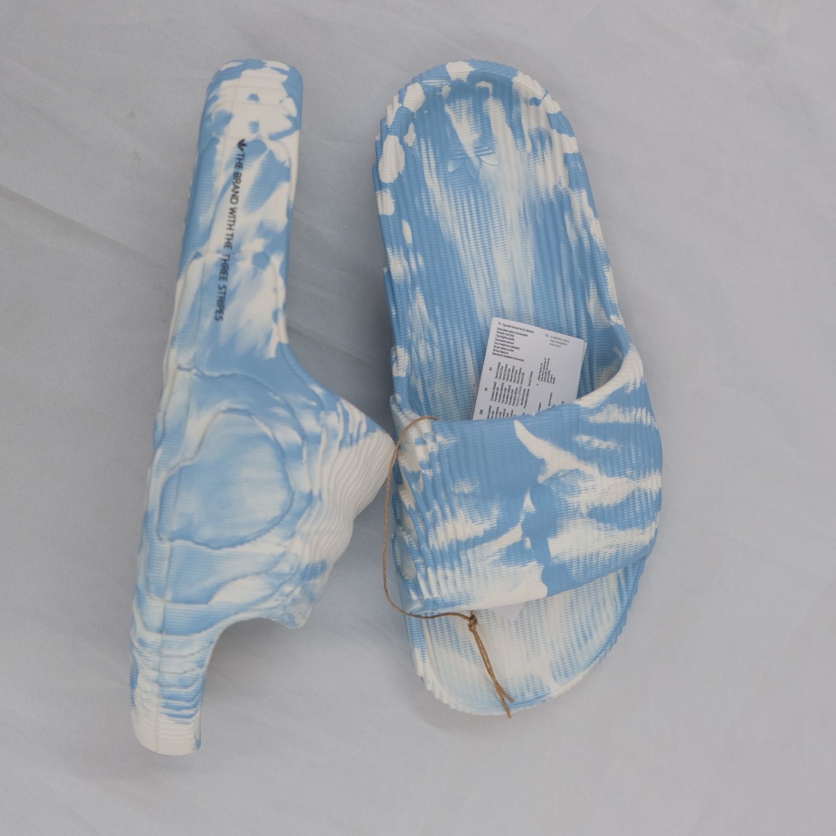  Dép Adidas Adilette22 Màu Xanh Biển Loang I ID7807 Hàng Chính Hãng 