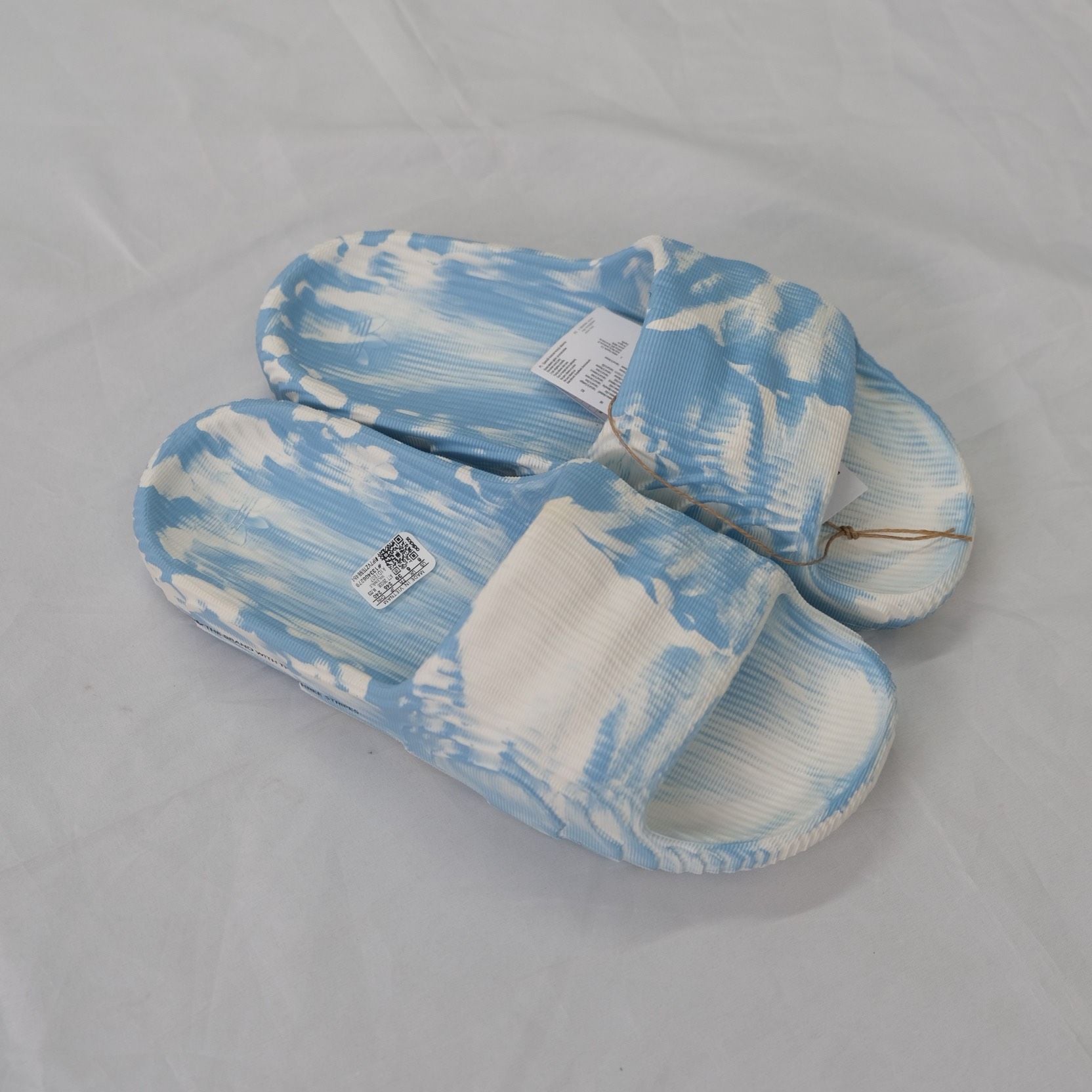  Dép Adidas Adilette22 Màu Xanh Biển Loang I ID7807 Hàng Chính Hãng 