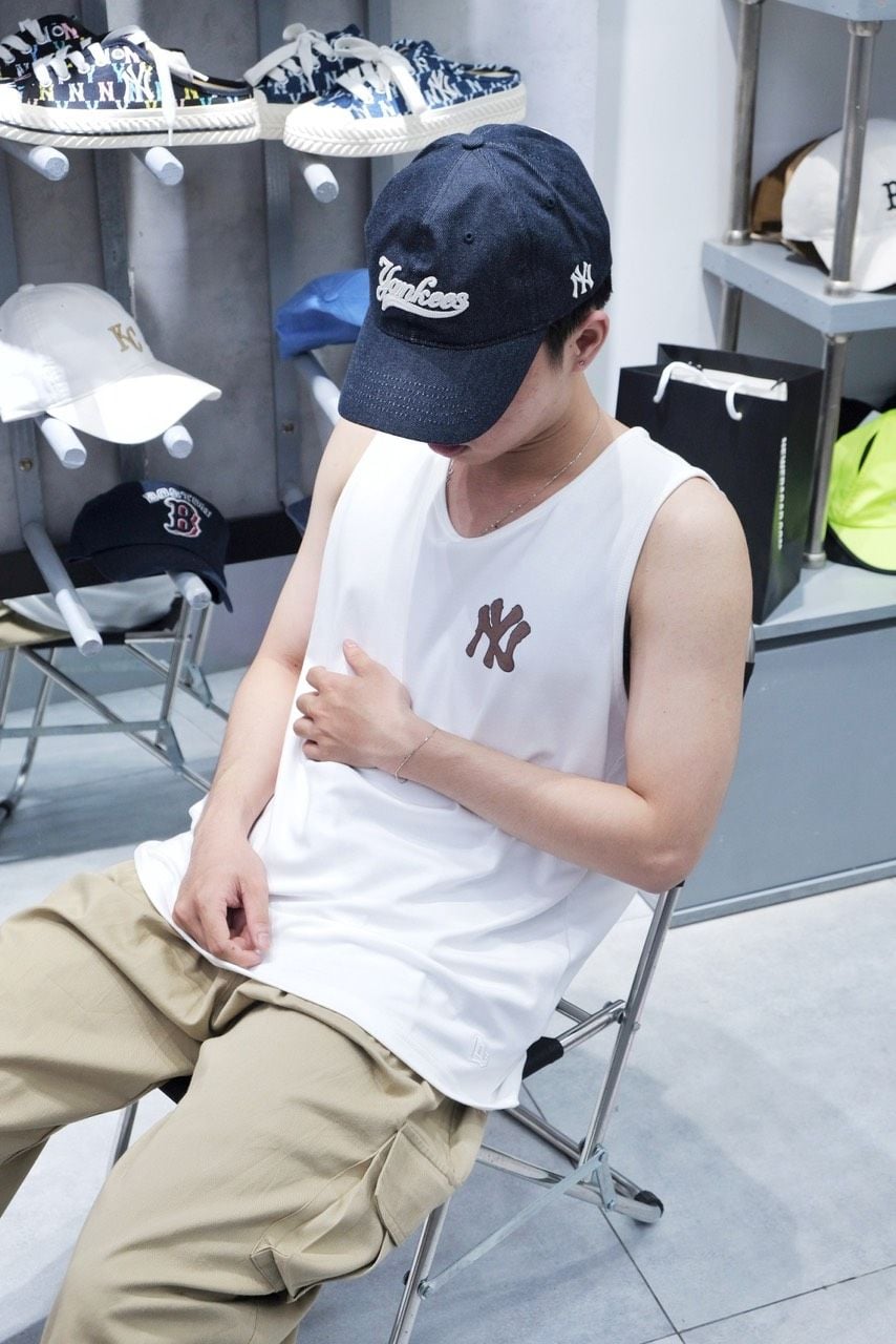  Áo Ba Lỗ New Era NY Trắng Chính Hãng I 14341266 Hàng Chính Hãng 