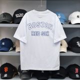  Áo Thun MLB Boston Red Sox Màu Trắng Khoai Môn 3ATSV0533 Chính Hãng 