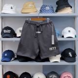  Quần Shorts Fear Of God Essentials 1977 Màu Iron Black Hàng Chính Hãng 