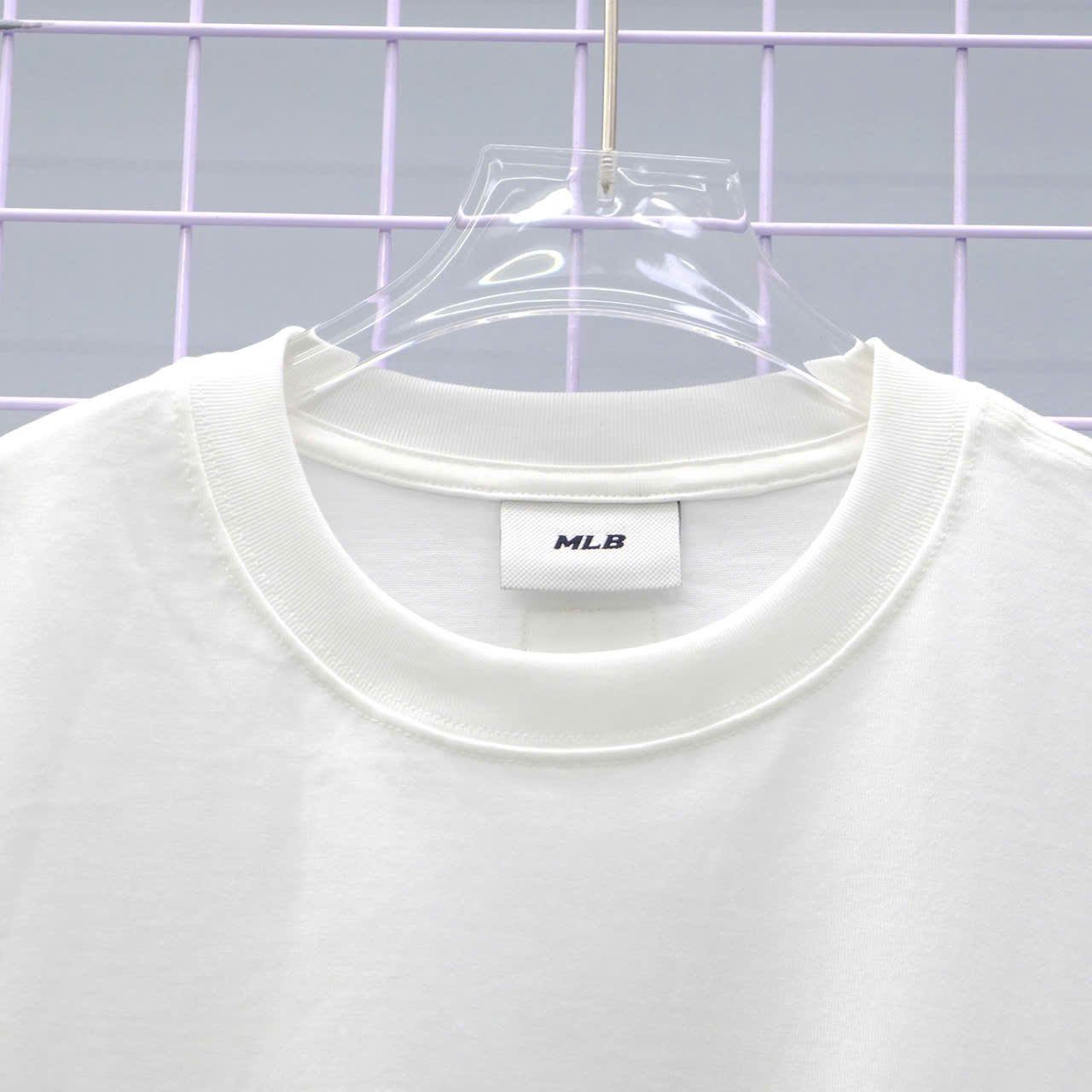  Áo Thun MLB Ny Monogram Biglux Trắng 3ATSM0343 Hàng Chính Hãng 