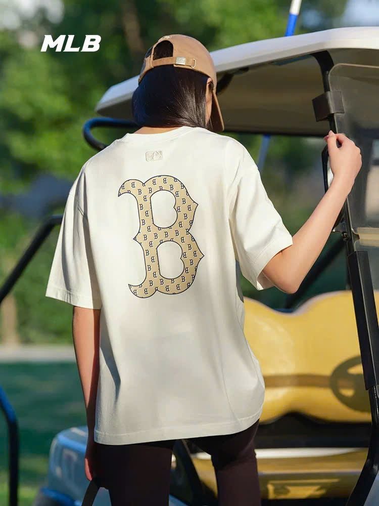  Áo Thun MLB Boston Mono Kem Hàng Chính Hãng 