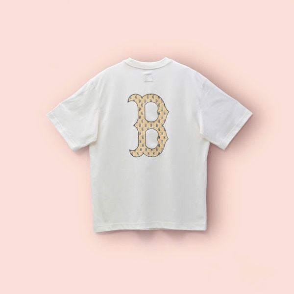  Áo Thun MLB Boston Mono Kem Hàng Chính Hãng 