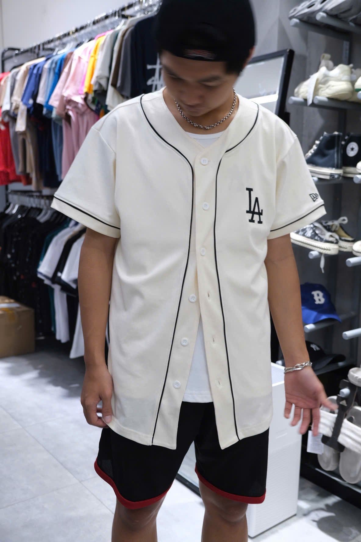  Áo Jersey New Era Bóng Chày LA Kem Chính Hãng CODE Áo: 13573572 