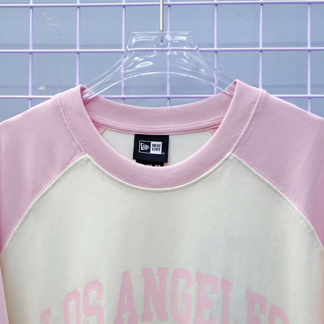  SALE - Áo Thun New Era Ny Kem Tay Hồng Chính Hãng | 14897986 