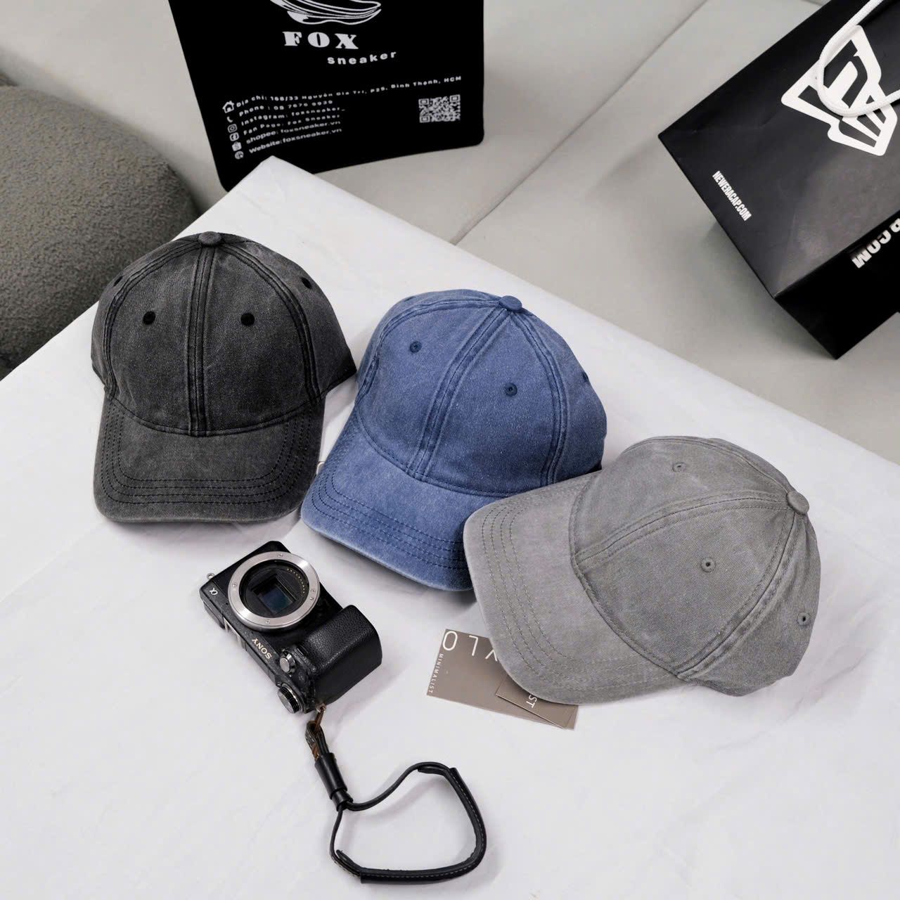  Mũ Nón Ceffylo Minimalist Denim Chính Hãng 