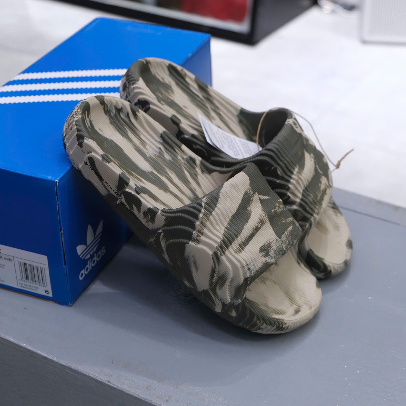  Dép Adidas Adilette22 Màu Matcha Loang I Code: IG5918 