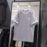  Áo Thun Adidas 3 Sọc Adicolor Màu Xám  IA4848 Chính Hãng 