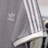  Áo Thun Adidas 3 Sọc Adicolor Màu Xám  IA4848 Chính Hãng 