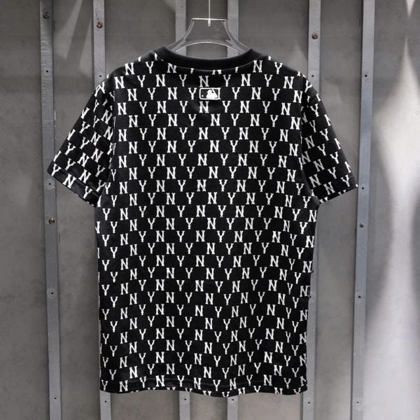  Áo Thun MLB Ny Mono Đen Chính Hãng 