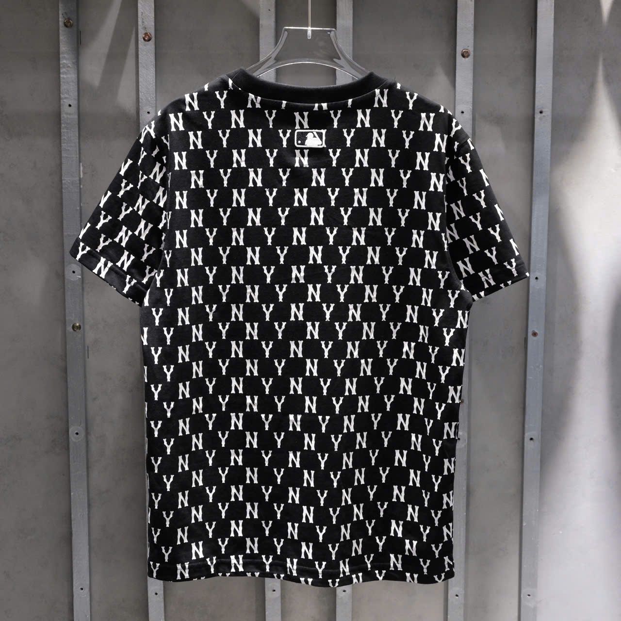  Áo Thun MLB Ny Mono Đen Chính Hãng 