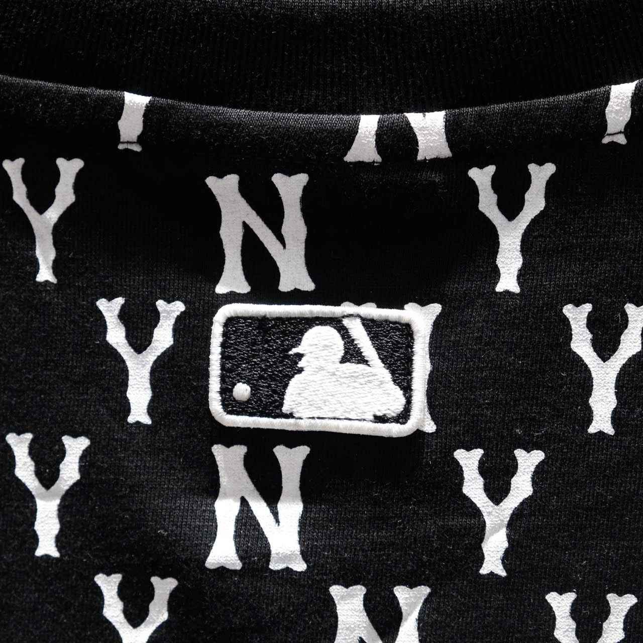  Áo Thun MLB Ny Mono Đen Chính Hãng 