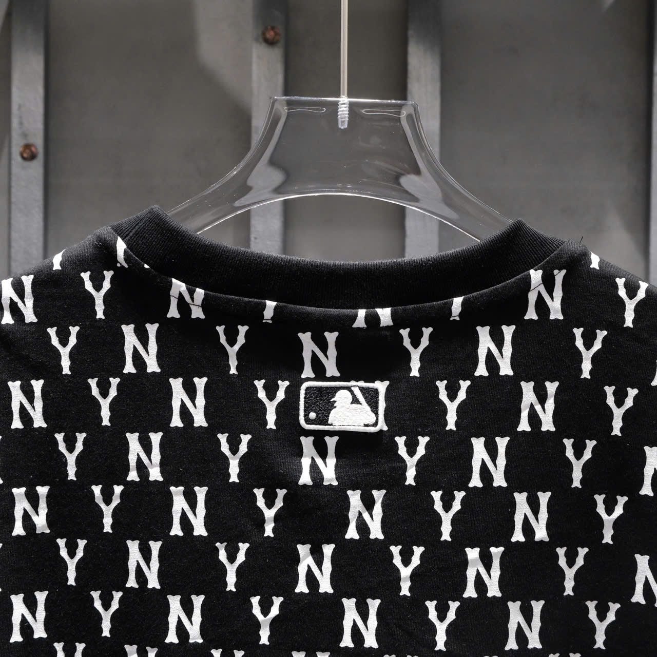  Áo Thun MLB Ny Mono Đen Chính Hãng 