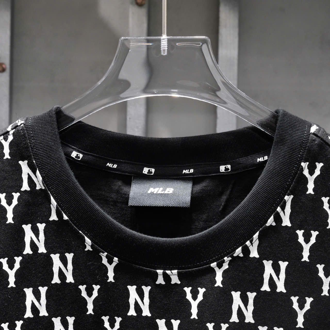  Áo Thun MLB Ny Mono Đen Chính Hãng 