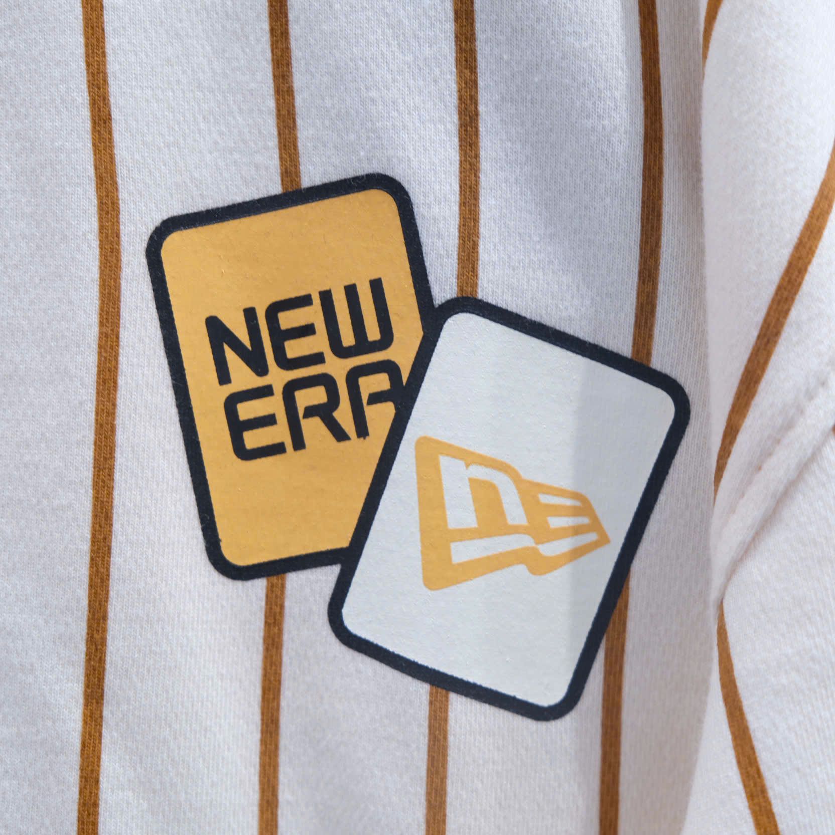  SALE - Áo New Era Jersey Tay Dài Kem Sọc Nâu Hàng Chính Hãng | 13789278 